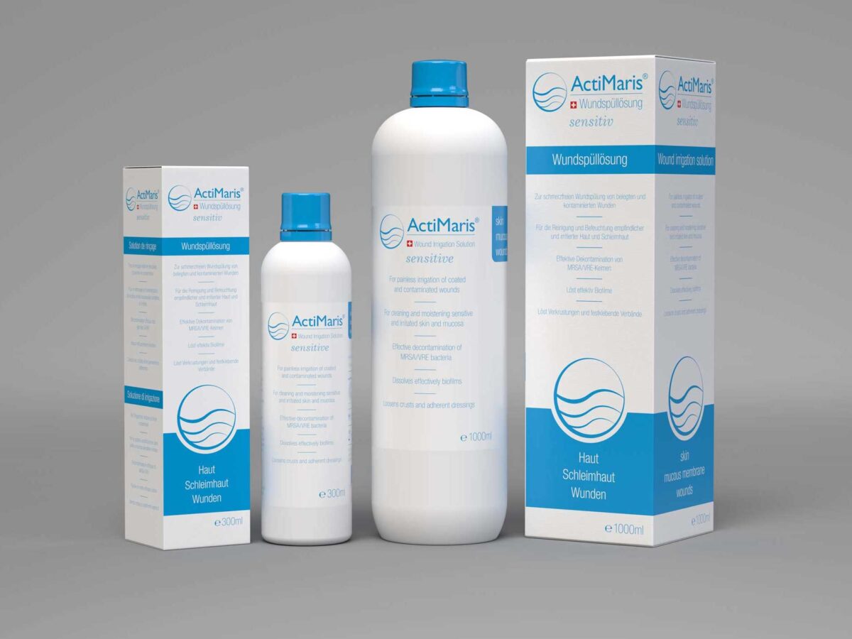 ActiMaris SENSITIVE wound irrigation solution